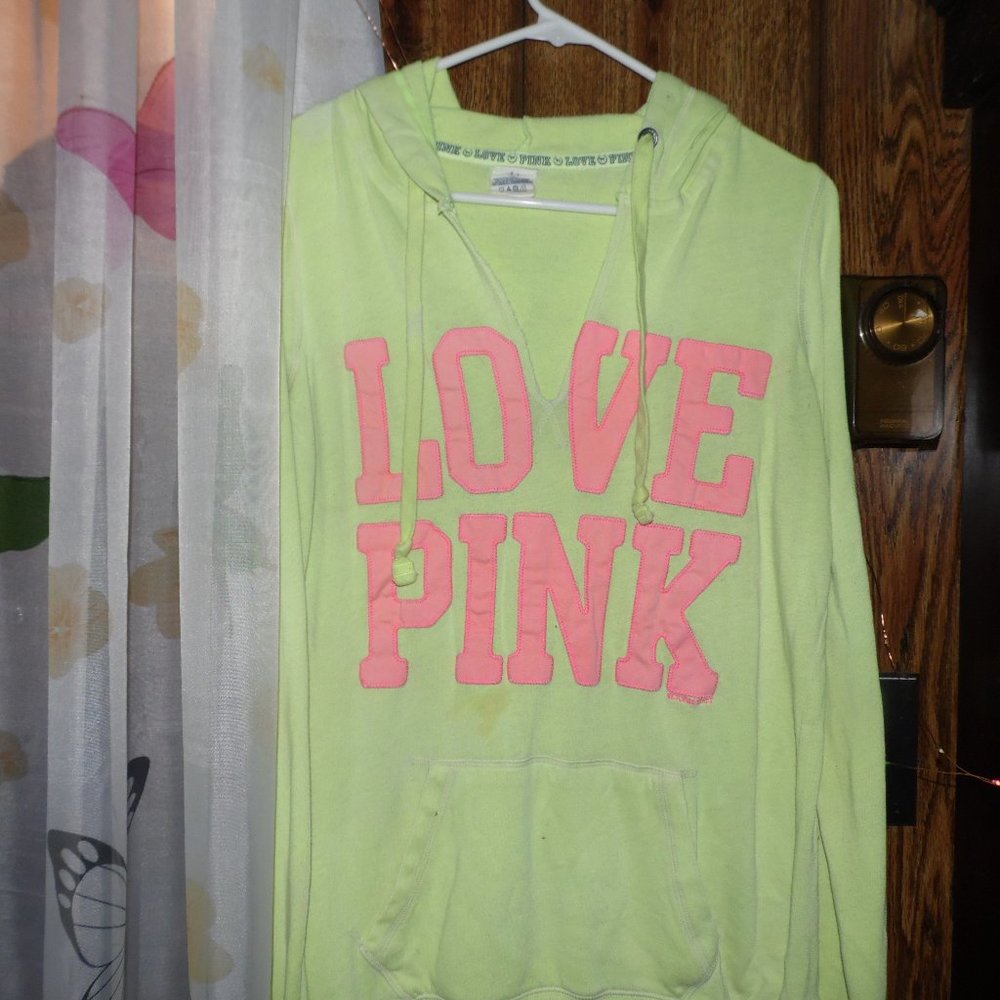 women's sweatshirt Pink Victoria Secrete size med